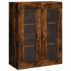 vidaXL Highboard Sideboard Cupboard Storage Cabinet Smoked Oak Engineered Wood - Additional view 4