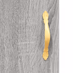 vidaXL Highboard Sideboard Tall Storage Cabinet Side Cabinet Engineered Wood - grey sonoma, 1 door 3 drawers - Additional view 8