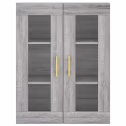 vidaXL Highboard Sideboard Cupboard Side Cabinet Grey Sonoma Engineered Wood - Additional view 5