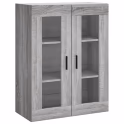 vidaXL Highboard Sideboard Cupboard Side Cabinet Grey Sonoma Engineered Wood - Additional view 4