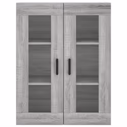vidaXL Highboard Sideboard Cupboard Side Cabinet Grey Sonoma Engineered Wood - Additional view 5