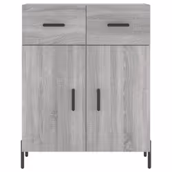 vidaXL Highboard Sideboard Cupboard Side Cabinet Grey Sonoma Engineered Wood - Additional view 7