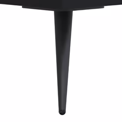 vidaXL Highboard Sideboard Tall Storage Cabinet Side Cabinet Engineered Wood - black, 1 glass door 3 drawers - Additional view 10
