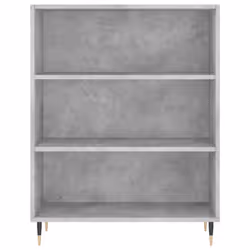 vidaXL Highboard Sideboard Tall Storage Cabinet Side Cabinet Engineered Wood - concrete grey, 3 shelves - Additional view 7