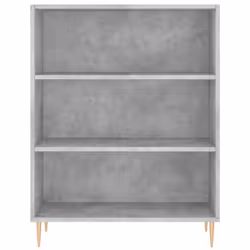 vidaXL Highboard Sideboard Tall Storage Cabinet Side Cabinet Engineered Wood - concrete grey, 3 shelves - Additional view 7