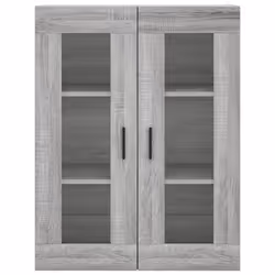 vidaXL Highboard Sideboard Cupboard Side Cabinet Grey Sonoma Engineered Wood - Additional view 4