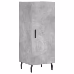 vidaXL Highboard Sideboard Cupboard Side Cabinet Concrete Grey Engineered Wood - Additional view 6