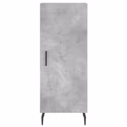 vidaXL Highboard Sideboard Cupboard Side Cabinet Concrete Grey Engineered Wood - Additional view 7
