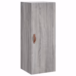 vidaXL Highboard Sideboard Cupboard Side Cabinet Brown Oak Engineered Wood - grey sonoma - Additional view 6