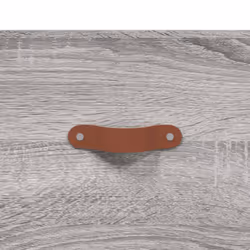 vidaXL Highboard Sideboard Cupboard Side Cabinet Brown Oak Engineered Wood - grey sonoma - Additional view 8