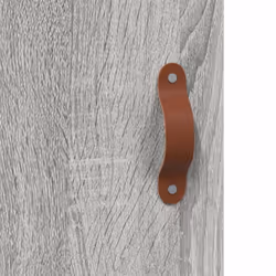 vidaXL Highboard Sideboard Cupboard Side Cabinet Brown Oak Engineered Wood - grey sonoma - Additional view 9