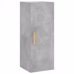 vidaXL Highboard Sideboard Tall Storage Cabinet Side Cabinet Engineered Wood - concrete grey, 2 drawers 2 shelves - Additional view 6