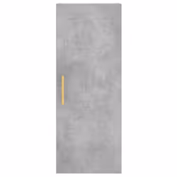 vidaXL Highboard Sideboard Tall Storage Cabinet Side Cabinet Engineered Wood - concrete grey, 2 drawers 2 shelves - Additional view 7