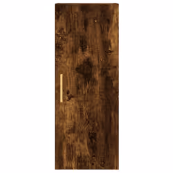 vidaXL Highboard Sideboard Tall Storage Cabinet Side Cabinet Engineered Wood - smoked oak, 3 shelves - Additional view 7