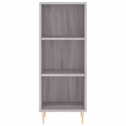 vidaXL Highboard Sideboard Tall Storage Cabinet Side Cabinet Engineered Wood - grey sonoma, 3 shelves - Additional view 5