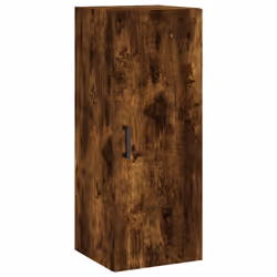 vidaXL Highboard Sideboard Cupboard Side Cabinet Smoked Oak Engineered Wood - Additional view 4