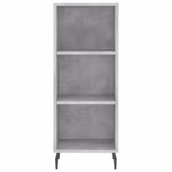 vidaXL Highboard Sideboard Cupboard Side Cabinet Concrete Grey Engineered Wood - Additional view 7