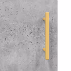 vidaXL Highboard Sideboard Tall Storage Cabinet Side Cabinet Engineered Wood - concrete grey, 1 glass door - Additional view 9