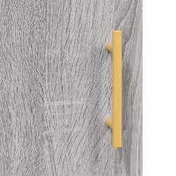 vidaXL Highboard Sideboard Tall Storage Cabinet Side Cabinet Engineered Wood - grey sonoma, 1 glass door - Additional view 9