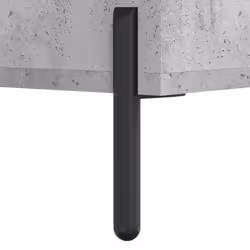vidaXL Highboard Sideboard Tall Storage Cabinet Side Cabinet Engineered Wood - concrete grey - Additional view 10