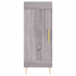 vidaXL Highboard Sideboard Tall Storage Cabinet Side Cabinet Engineered Wood - grey sonoma, 1 wood door - Additional view 7