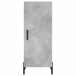 vidaXL Highboard Sideboard Tall Storage Cabinet Side Cabinet Engineered Wood - concrete grey, 1 door - Additional view 5