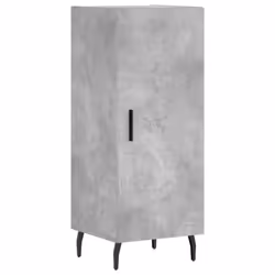 vidaXL Highboard Sideboard Cupboard Side Cabinet Concrete Grey Engineered Wood - Additional view 6