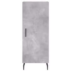 vidaXL Highboard Sideboard Cupboard Side Cabinet Concrete Grey Engineered Wood - Additional view 7