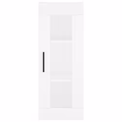 vidaXL Highboard Sideboard Cupboard Storage Cabinet White Engineered Wood - Additional view 5