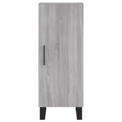 vidaXL Highboard Sideboard Cupboard Side Cabinet Grey Sonoma Engineered Wood - Additional view 7