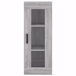 vidaXL Highboard Sideboard Tall Storage Cabinet Side Cabinet Engineered Wood - grey sonoma, 3 shelves - Additional view 5
