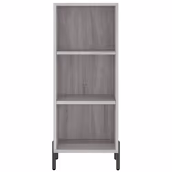 vidaXL Highboard Sideboard Tall Storage Cabinet Side Cabinet Engineered Wood - grey sonoma, 3 shelves - Additional view 7