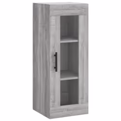 vidaXL Highboard Sideboard Cupboard Side Cabinet Grey Sonoma Engineered Wood - Additional view 4