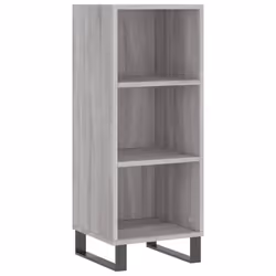 vidaXL Highboard Sideboard Cupboard Side Cabinet Grey Sonoma Engineered Wood - Additional view 6