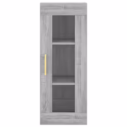 vidaXL Highboard Sideboard Cupboard Side Cabinet Grey Sonoma Engineered Wood - Additional view 5