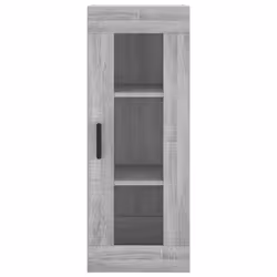 vidaXL Highboard Sideboard Tall Storage Cabinet Side Cabinet Engineered Wood - grey sonoma, 1 wood door - Additional view 5