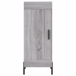 vidaXL Highboard Sideboard Tall Storage Cabinet Side Cabinet Engineered Wood - grey sonoma, 1 wood door - Additional view 7
