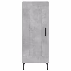 vidaXL Highboard Sideboard Cupboard Side Cabinet Concrete Grey Engineered Wood - Additional view 7