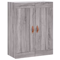 vidaXL Highboard Sideboard Tall Storage Cabinet Side Cabinet Engineered Wood - grey sonoma, 2 doors - Additional view 4