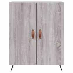 vidaXL Highboard Sideboard Tall Storage Cabinet Side Cabinet Engineered Wood - grey sonoma, 2 doors - Additional view 7