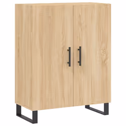 vidaXL Highboard Sideboard Tall Storage Cabinet Side Cabinet Engineered Wood - sonoma oak, 2 doors - Additional view 6