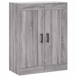 vidaXL Highboard Sideboard Tall Storage Cabinet Side Cabinet Engineered Wood - grey sonoma, 2 doors 2 drawers - Additional view 4