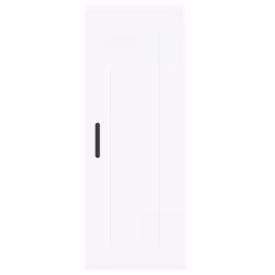 vidaXL Highboard Sideboard Tall Storage Cabinet Side Cabinet Engineered Wood - white, 1 door - Additional view 6