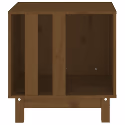 vidaXL Solid Wood Pine Dog House Dog Cage Pet House Cabin Multi Colours/Sizes - Honey brown, 50 x 40 x 52 cm - Additional view 4