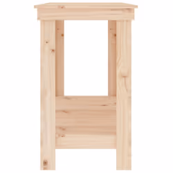vidaXL Solid Wood Pine Work Bench Working Storage Table Multi Colours/Sizes - brown, 180 x 50 x 80 cm - Additional view 5