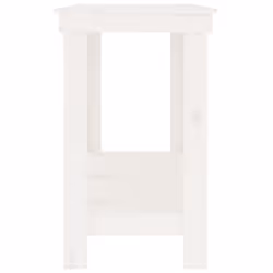 vidaXL Solid Wood Pine Work Bench Working Storage Table Multi Colours/Sizes - white, 180 x 50 x 80 cm - Additional view 5
