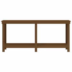 vidaXL Solid Wood Pine Work Bench Working Storage Table Multi Colours/Sizes - honey brown, 180 x 50 x 80 cm - Additional view 4