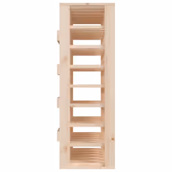 ) vidaXL Solid Wood Pine Wine Rack Wooden Whisky Bottle Holder 25/48 Bottles - 70 x 33 x 94 cm (W x D x H - Additional view 4