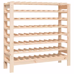 vidaXL Solid Wood Pine Wine Rack Alcohol Rack Bottle Holder Shelf Multi Models - 109.5 x 30 x 107.5 cm