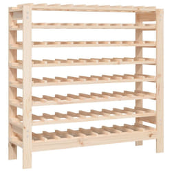 vidaXL Solid Wood Pine Wine Rack Alcohol Rack Bottle Holder Shelf Multi Models - 109.5 x 30 x 107.5 cm